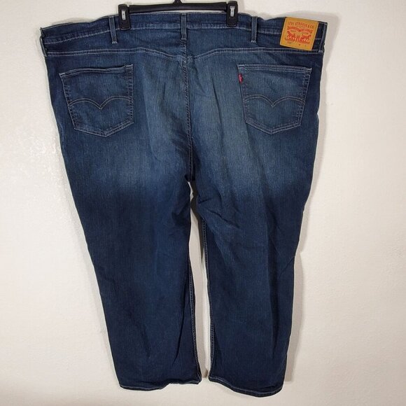 Levis 559 Mens Jeans Dark Wash Stretch Denim W58 L29 actual size - Picture 5 of 13